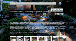 Desktop Screenshot of excellandscapingandsprinklersystems.com